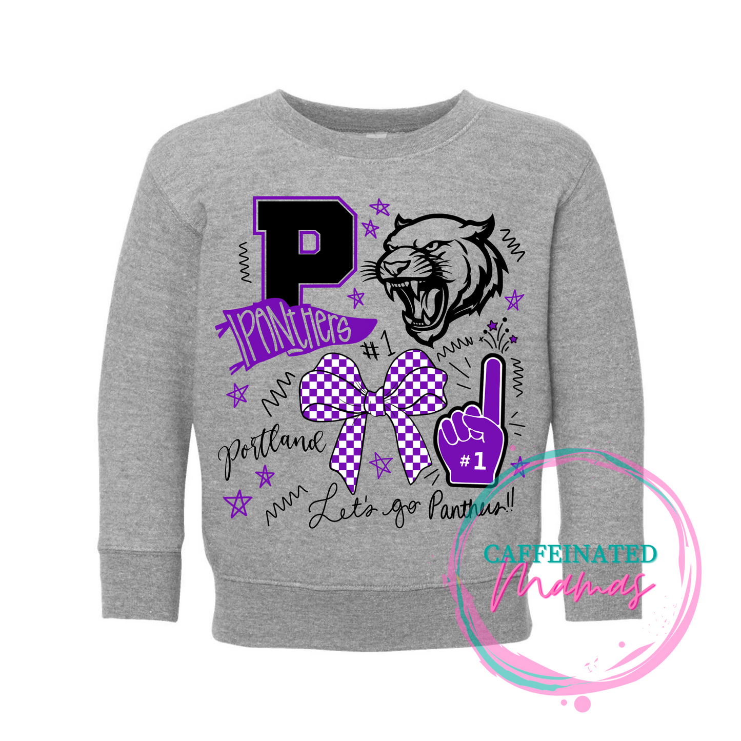 Portland Panthers - Go Team Design