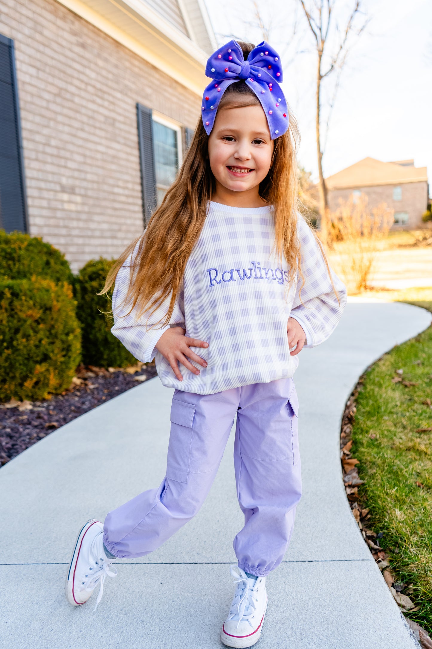 Lavender Gingham