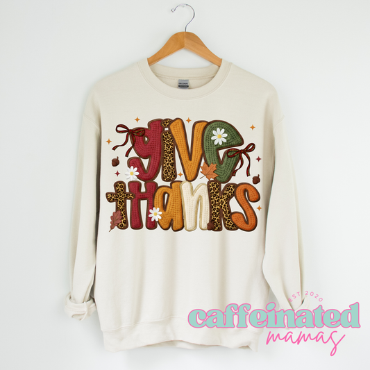 Give Thanks Crochet